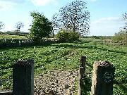 Stoneyford looking north along the course of the Canal
